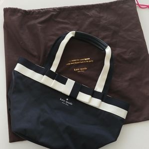 Kate Spade Barrow Street black/white handbag